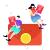 Spin the Lucky Wheel welfare icon